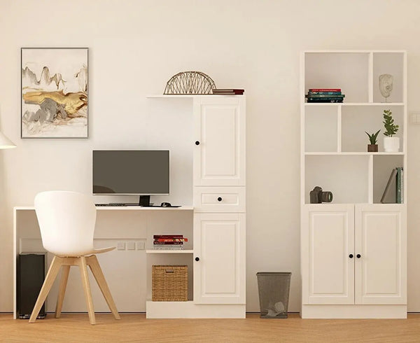 Maison Home Office Set-Evuhome-Flat Pack (Self-Assembly)-Evuhome