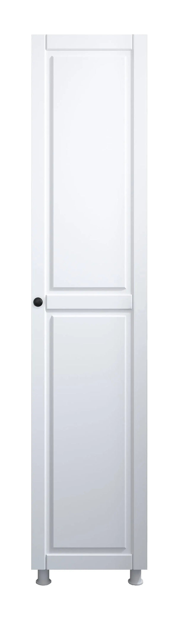 Joseph Slim Bathroom Cabinet, White-Evuhome-Flat Pack (Self-Assembly)-Evuhome