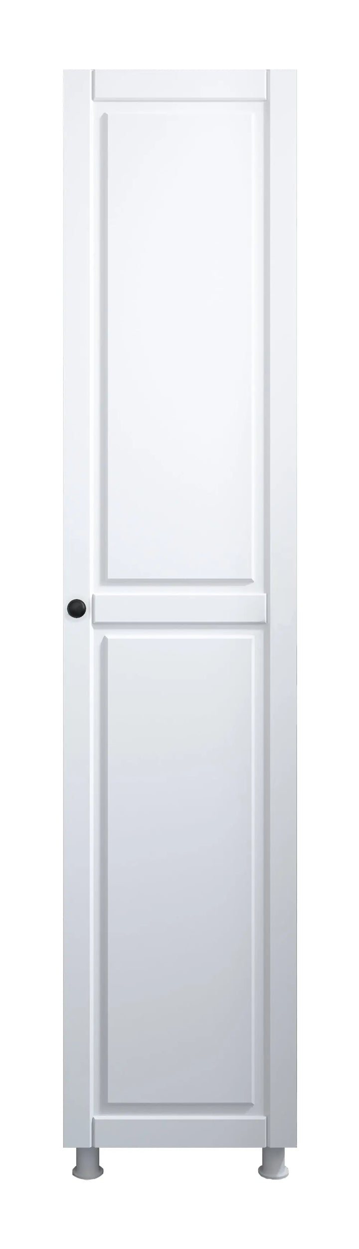 Joseph Slim Bathroom Cabinet, White-Evuhome-Flat Pack (Self-Assembly)-Evuhome