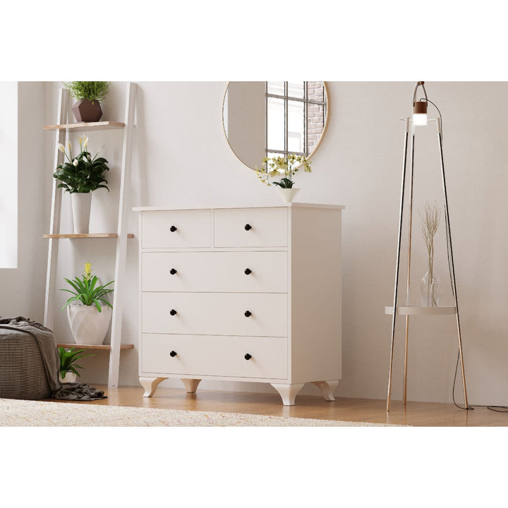 Ecu White Bedroom Set-Evuhome-Flat Pack (Self-Assembly)-Evuhome