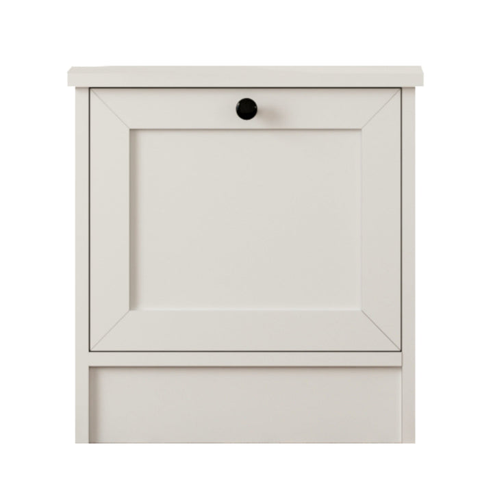Daisy 1 Door Bedside Table-Evuhome-Flat Pack (Self-Assembly)-Evuhome