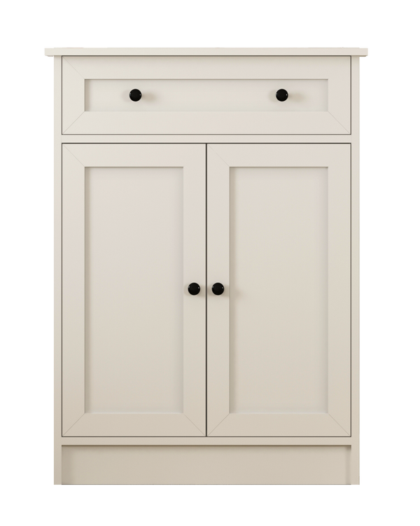 Daisy 2 Door 1 Drawer Sideboard Cabinet-Evuhome-Flat Pack (Self-Assembly)-Evuhome