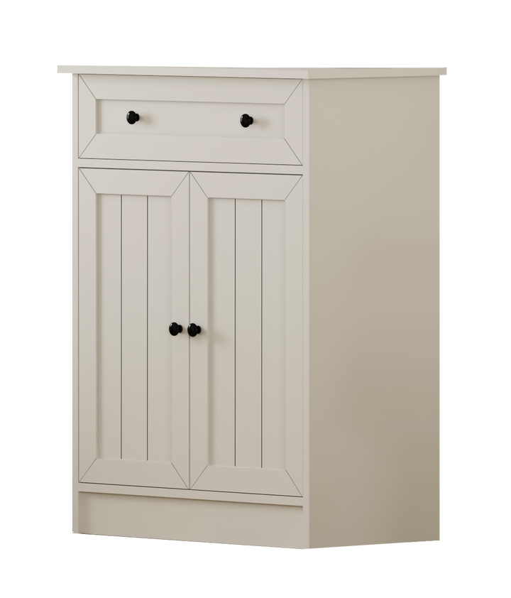 Vienna 2 Door 1 Drawer Sideaboard Cabinet-Evuhome-Flat Pack (Self-Assembly)-Evuhome
