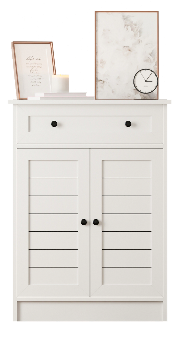Venice 2 Door 1 Drawr Sideboard Cabinet-Evuhome-Flat Pack (Self-Assembly)-Evuhome