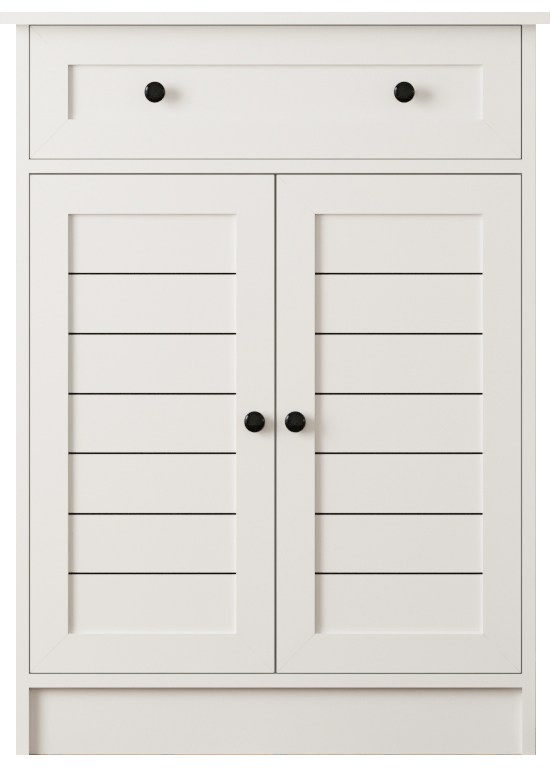Venice 2 Door 1 Drawr Sideboard Cabinet-Evuhome-Flat Pack (Self-Assembly)-Evuhome