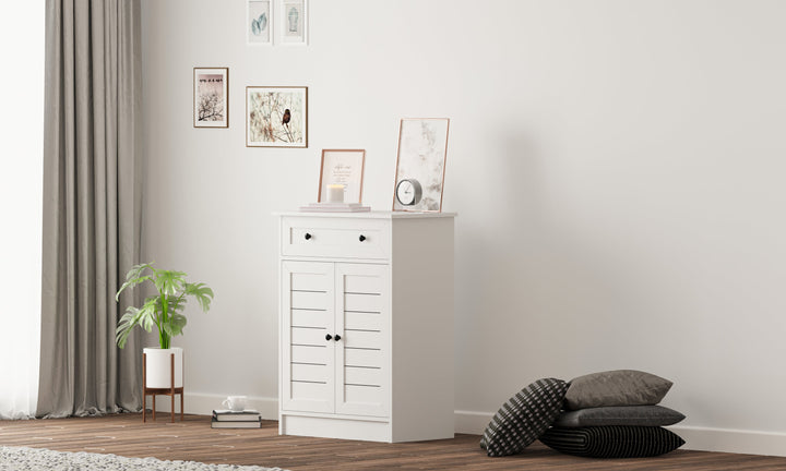 Venice 2 Door 1 Drawr Sideboard Cabinet-Evuhome-Flat Pack (Self-Assembly)-Evuhome