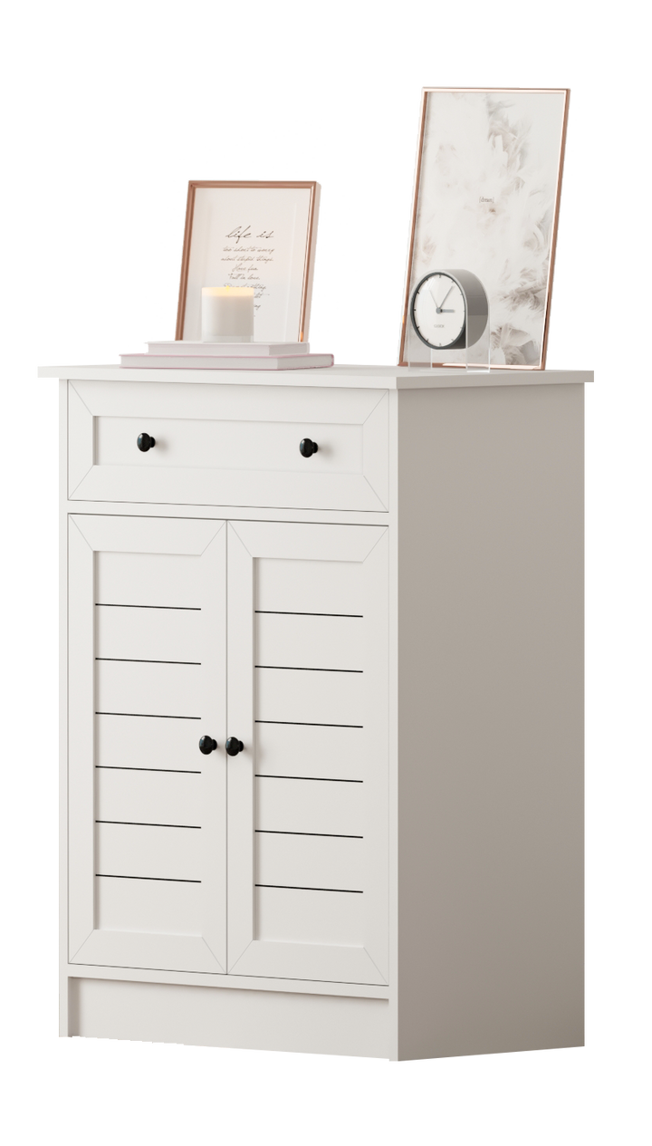 Venice 2 Door 1 Drawr Sideboard Cabinet-Evuhome-Flat Pack (Self-Assembly)-Evuhome