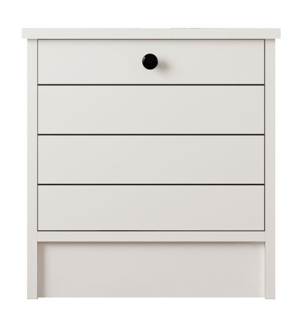 Sabro 1 Door Bedside Table-Evuhome-Flat Pack (Self-Assembly)-Evuhome