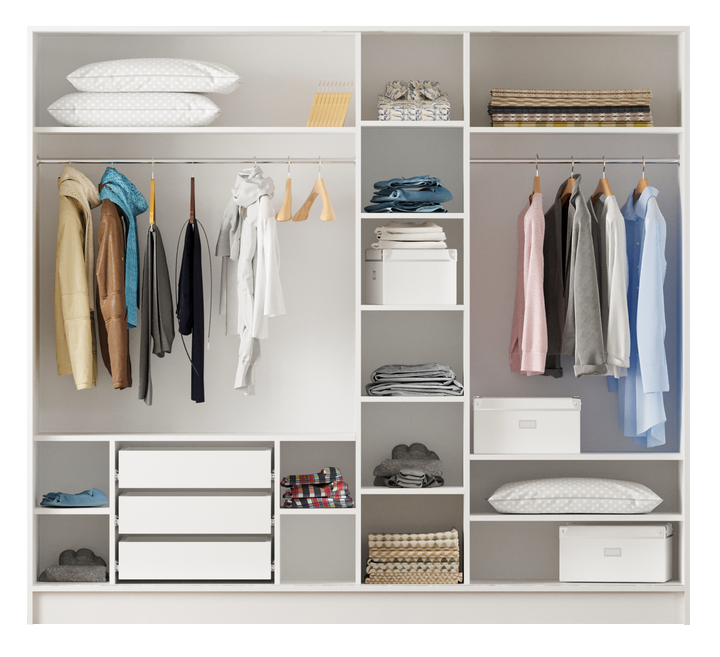 Sabro Xl Mirrored Sliding Door Wardrobe-Wardrobe-Evuhome-Flat Pack (Self-Assembly)-Evuhome
