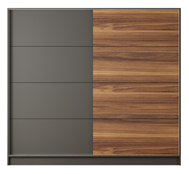Milano Xl Sliding Door Wardrobe-Wardrobe-Evuhome-Flat Pack (Self-Assembly)-Evuhome