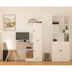 MARIE Gold White Sliding Door Wardrobe